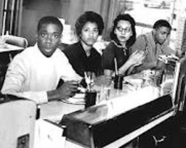 The "sit-in" movement