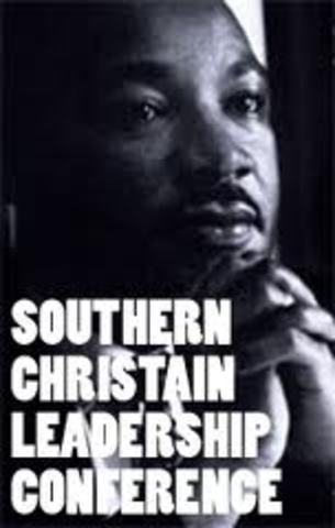 The southern Christian Leadership Conference (SCLC)