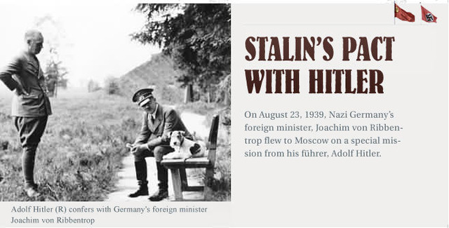 Nazi-Soviet Nonaggression Pact is signed