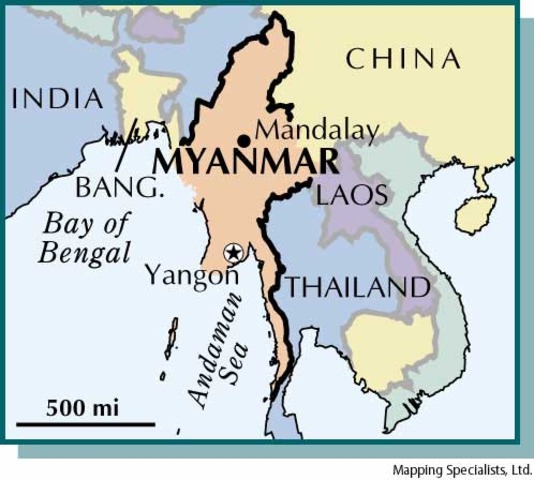 Burma becomes an Indian province