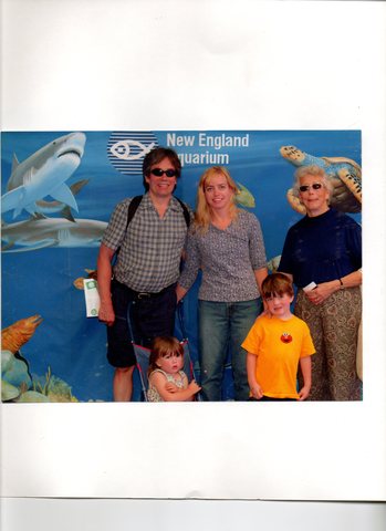 I took a trip to Boston, Massachussettes to see my grandparents.