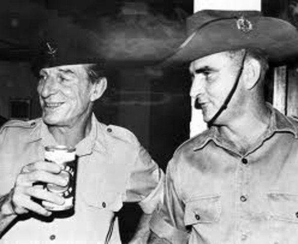 Ray Simpson is seen as a hero