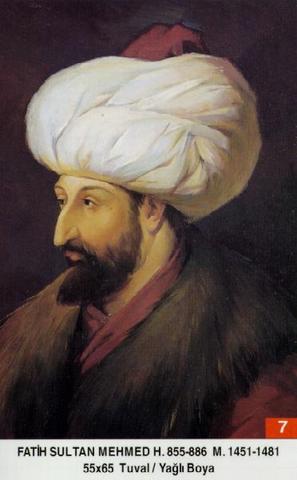 Mehmed II launched campaign for Rome