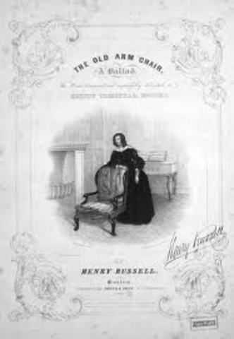 Song: The Old Arm Chair, A Ballad by Henry Russell