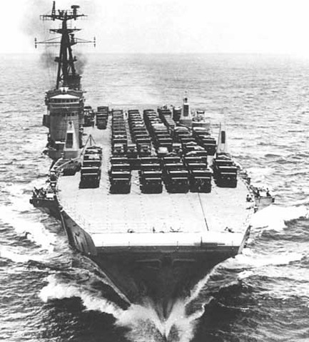 Arrival of HMAS Sydney