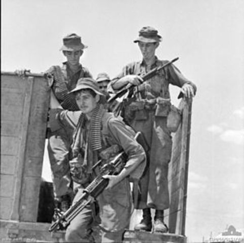 1RAR involved in the Battle of Suoi Bong Trang