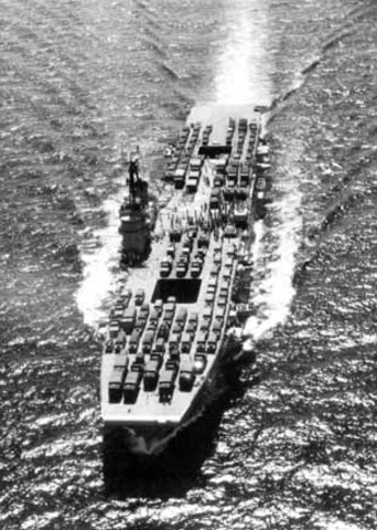 HMAS Sydney Goes To Vietnam Carrying Australian Troops