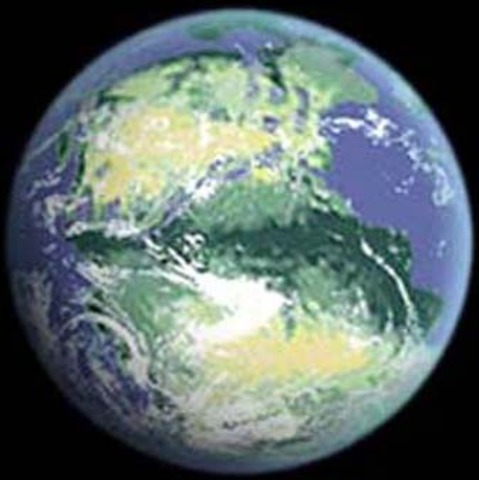 (2.2 BYA) The Earth begins to appear as it does today