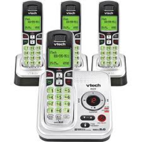 Home telephones are available