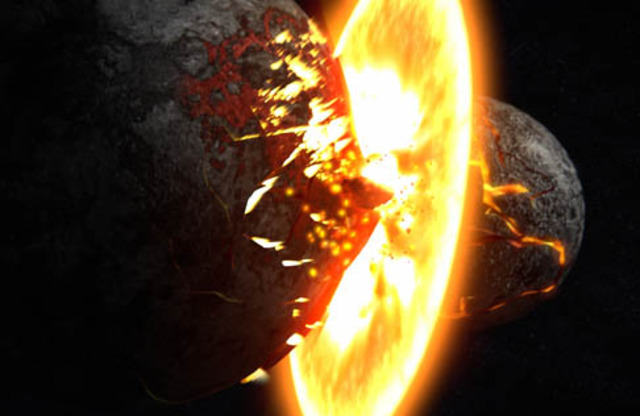 (4 BYA) Earthly Collisions