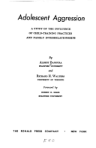 Published adolescent aggression