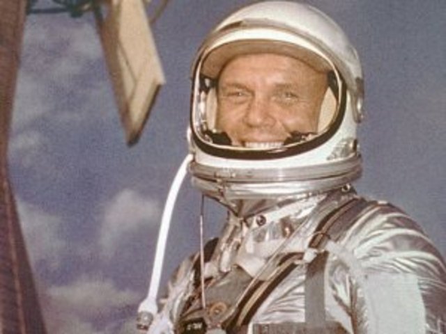 First U.S. astronaut in orbit