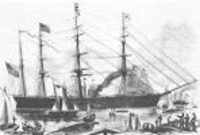 Britian Blockades American Ports