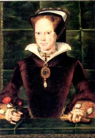 Mary Tudor (Bloody Mary) begins her reign
