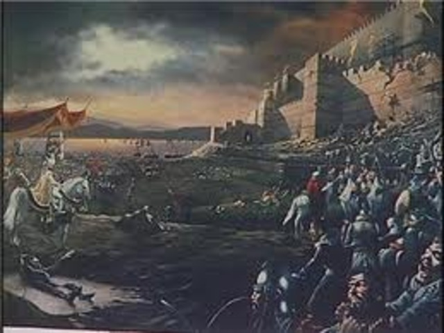 Constantinople falls