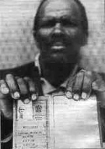 Abolition of passes and coordination of documents act