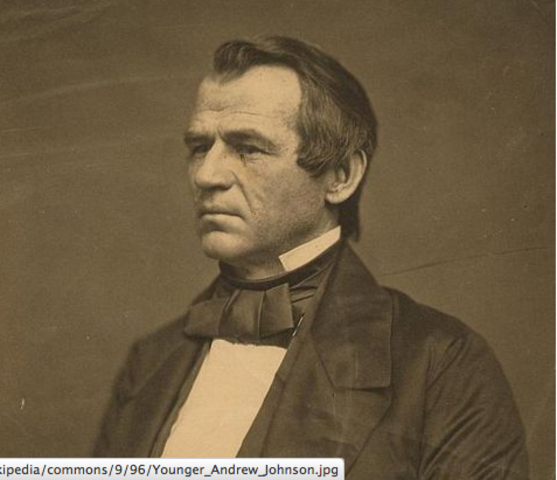 The death of Andrew Jonhson