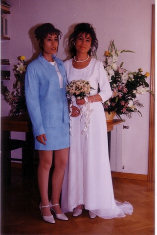 Matrimonio de María del Carmen y Alberto Bénito