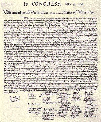 Declaration of rights and Grievances is passed