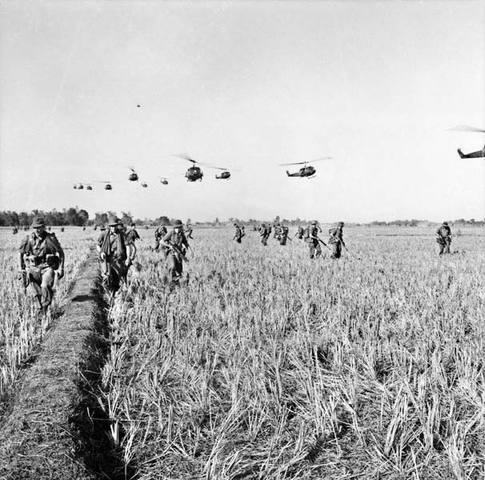 Australia joins the Us 173d airborne brigade(one of the first mentions of Australia helping the US)