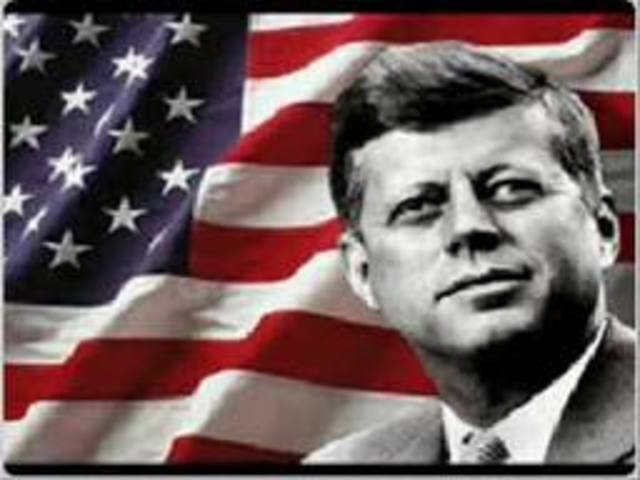 JFK becomes president