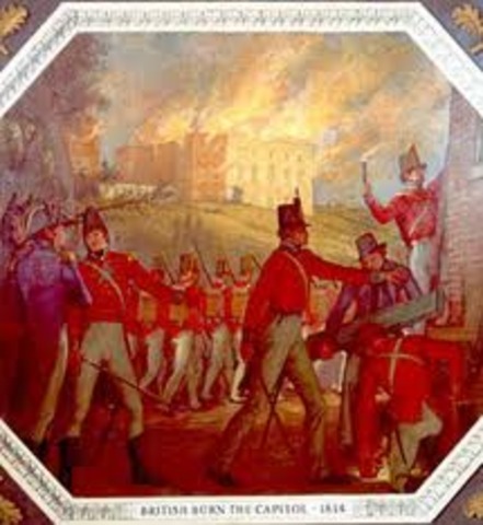 Washington, D.C Attacked and Burned