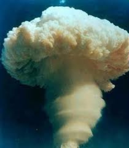 China Detonates its First Atomic Bomb