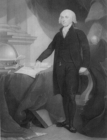 President Madison takes office