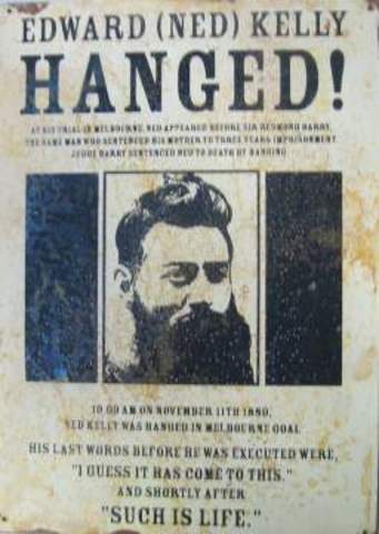Ned Kelly Died