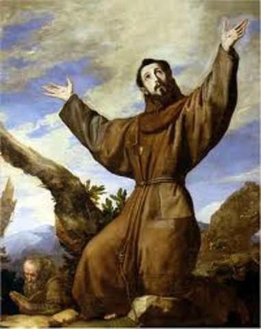 Francis of Assisi founds the Franciscan order