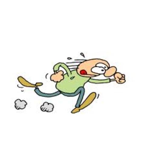 Escaped for the first time