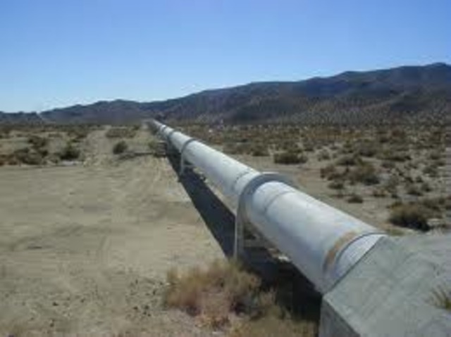 Los Angleas running out of water.