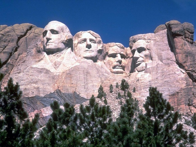 Construction of Mount Rushmore is finished