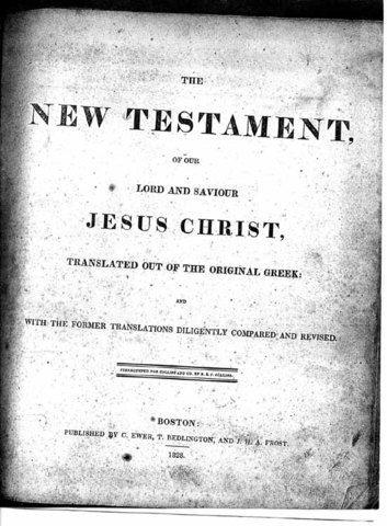 He translated the New Testament from its original Greek into German within eleven weeks; the work was later edited by Melanchthon and other specialists and printed