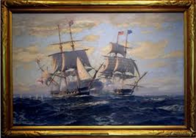 U.S.S Constitution scores a victory