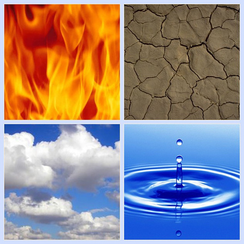 The Four Elements. about 450 B.C