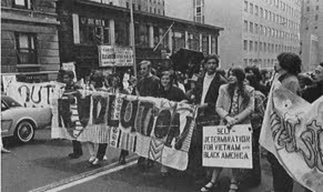 Protests at Columbia University in 1968