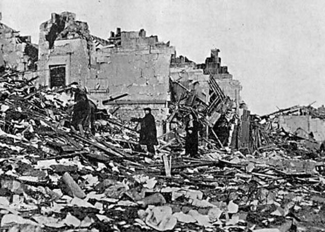 Germany Launch’s ‘the blitz’ on London