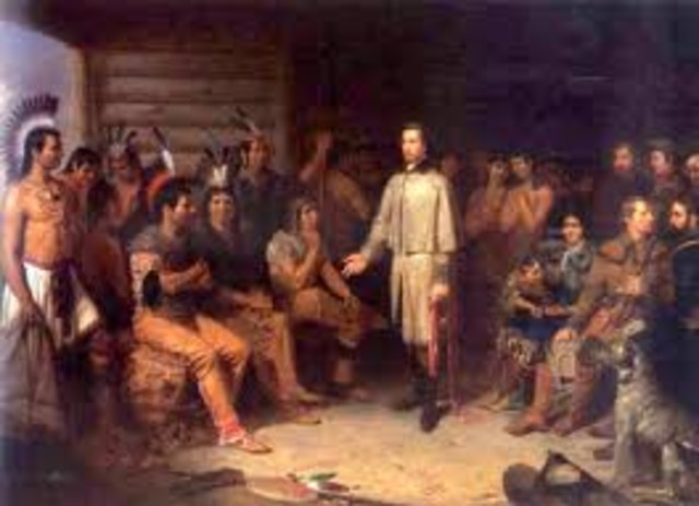 Encounter with Oto and Missouri Indians
