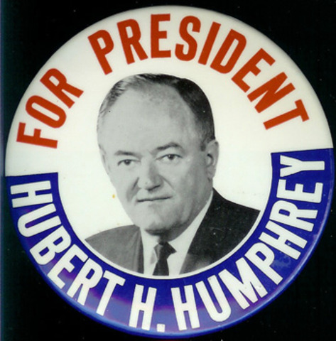 Nixon defeats Hubert Humphrey in the presidental election