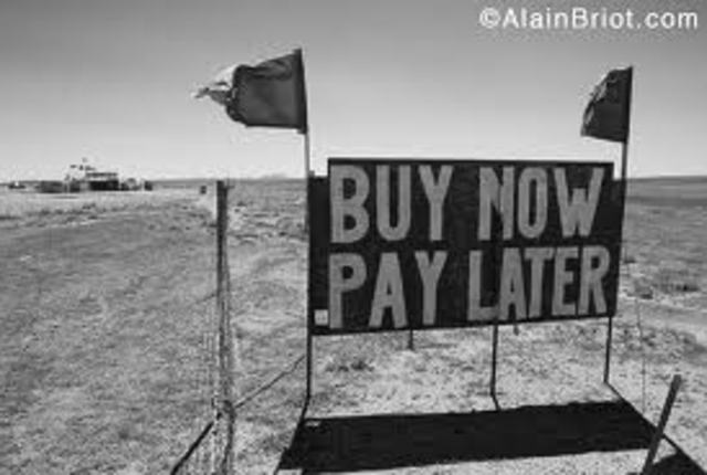 Buy now, pay later menatlity