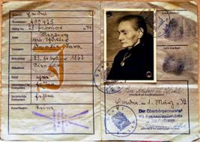 Nazis order Jews over age 15 to apply for identity cards from the police