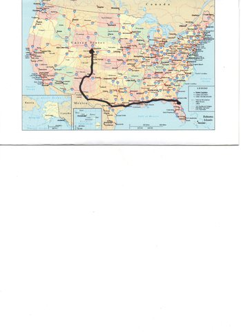 My family moved from Colorado to Florida.