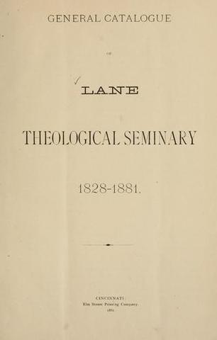 Lane Theological Seminary