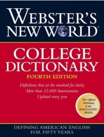 The Webster Dictionary is published