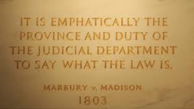 Marbury v. Madison