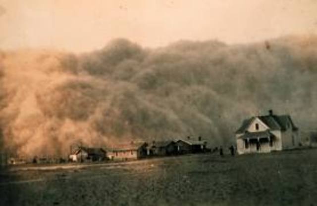 "The Dust Bowl" begins