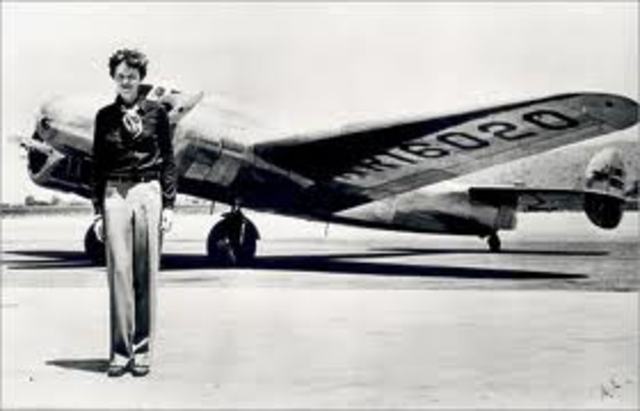 Amelia Earhart Vanishes