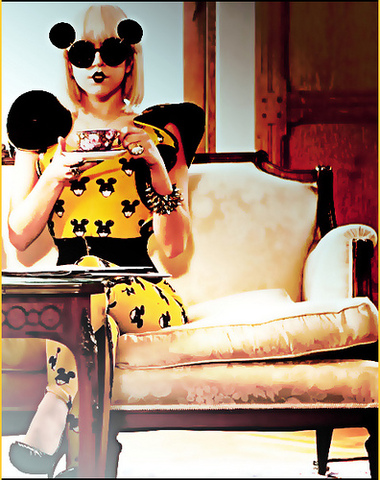 Lady Gaga meets Lady Starlight