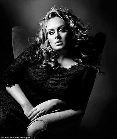 Adele auditions for BRIT school